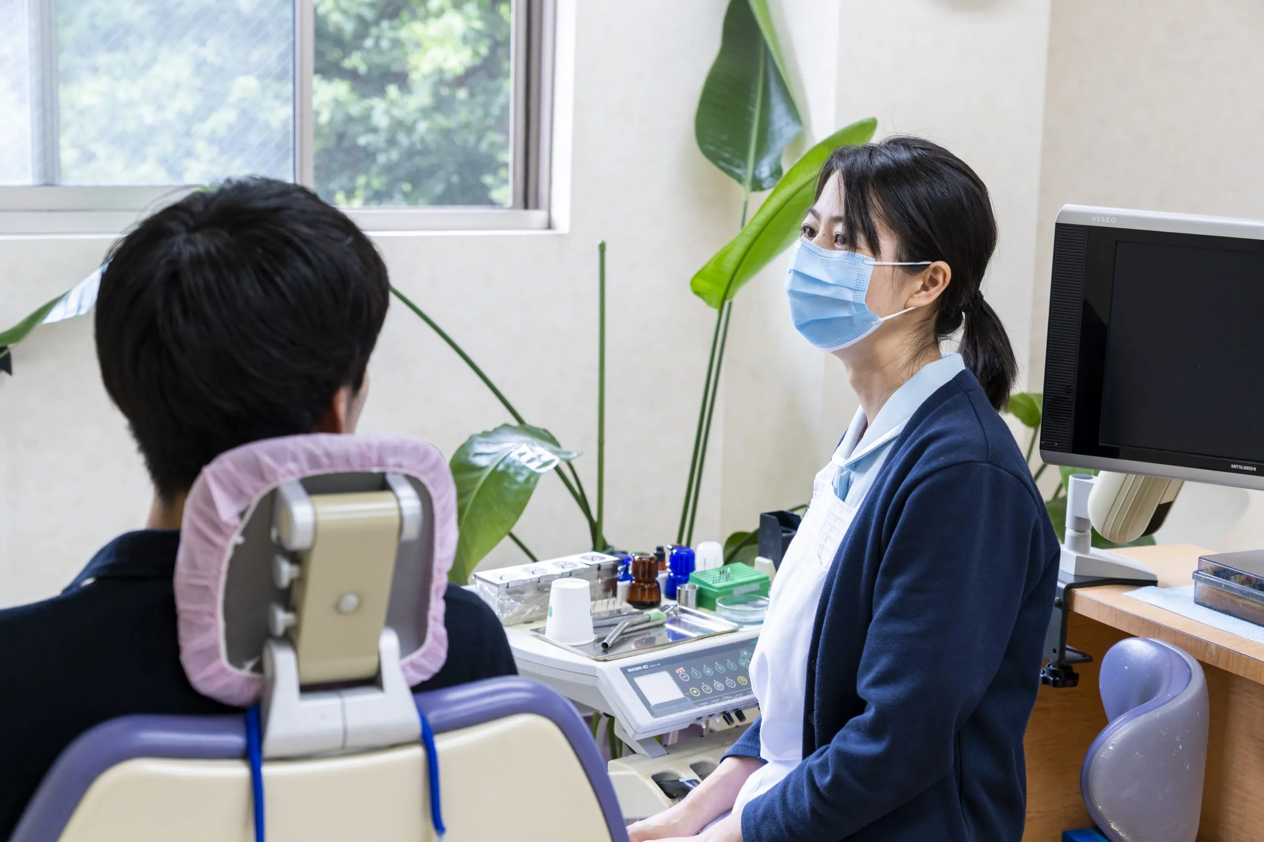 ②患者さまの立場に立って治療にあたります